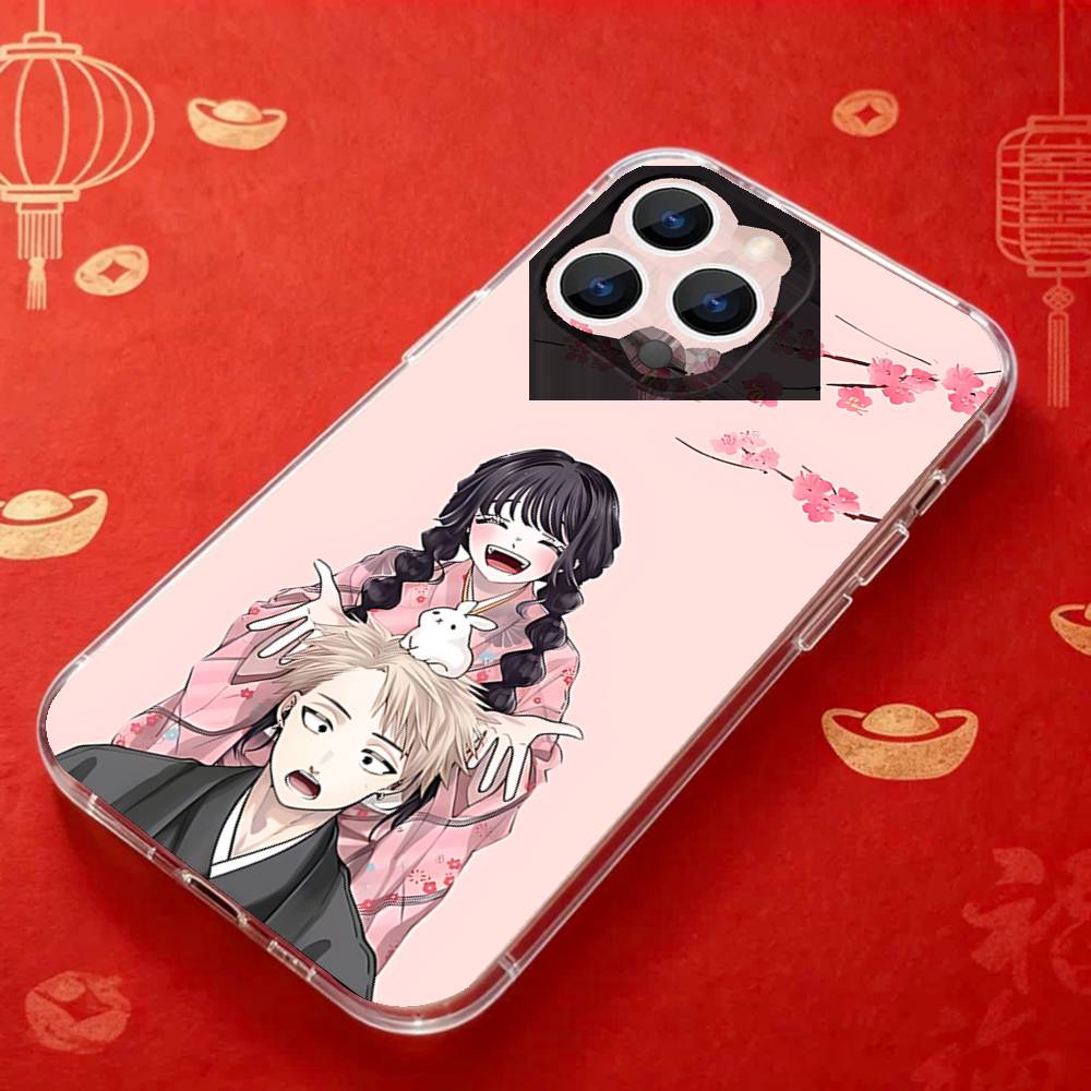 АНIME Kaoruko W-Waguri Прозрачный чехол для телефона подходит для iPhone 11 12 13 14 15 16 17 Pro Max Plus X XS XR SE E Mini Защитный чехол
