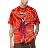 Uchi Haba T-shirt Short Sleeve Clothing Naruto High Quality Gift Fashion Y2k Clothes Trend Anime Shirts Streetwear