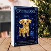 Faux Crystal Dogs Advent Calendar 2025 24 Day Countdown Box with Cute Acrylic Puppy Figures Christmas Tree Decor for Dog Lovers