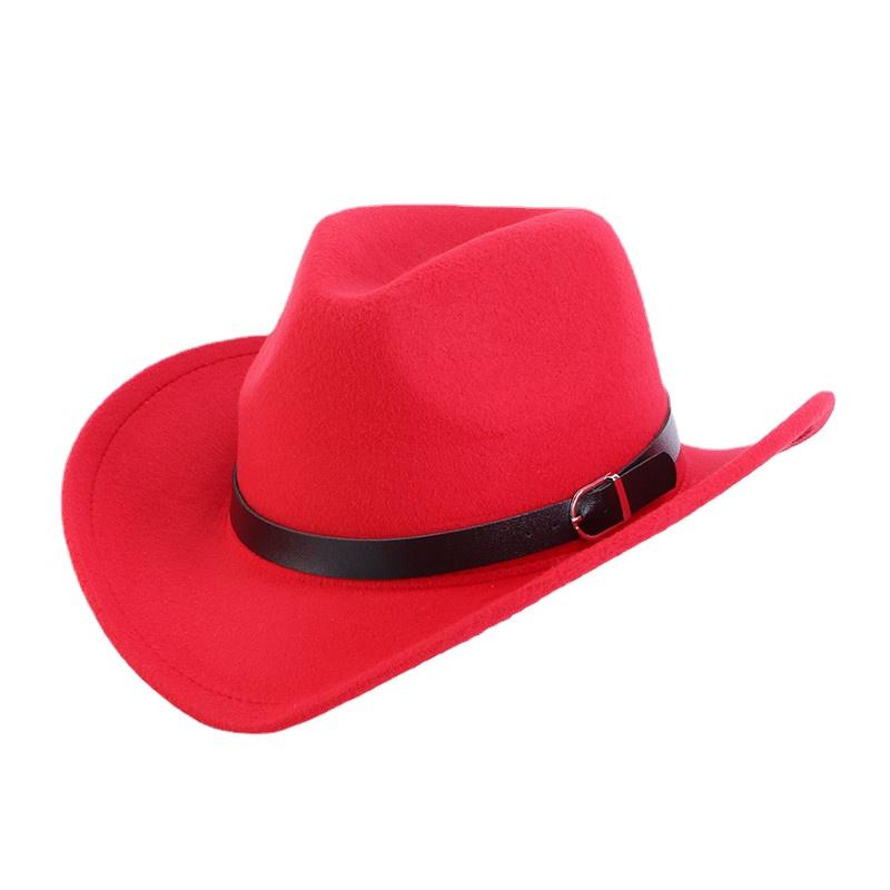 Cowboy Hats Fedora Hat For Men And Woman Winter And Autumn Felt Hat Jazz Hat