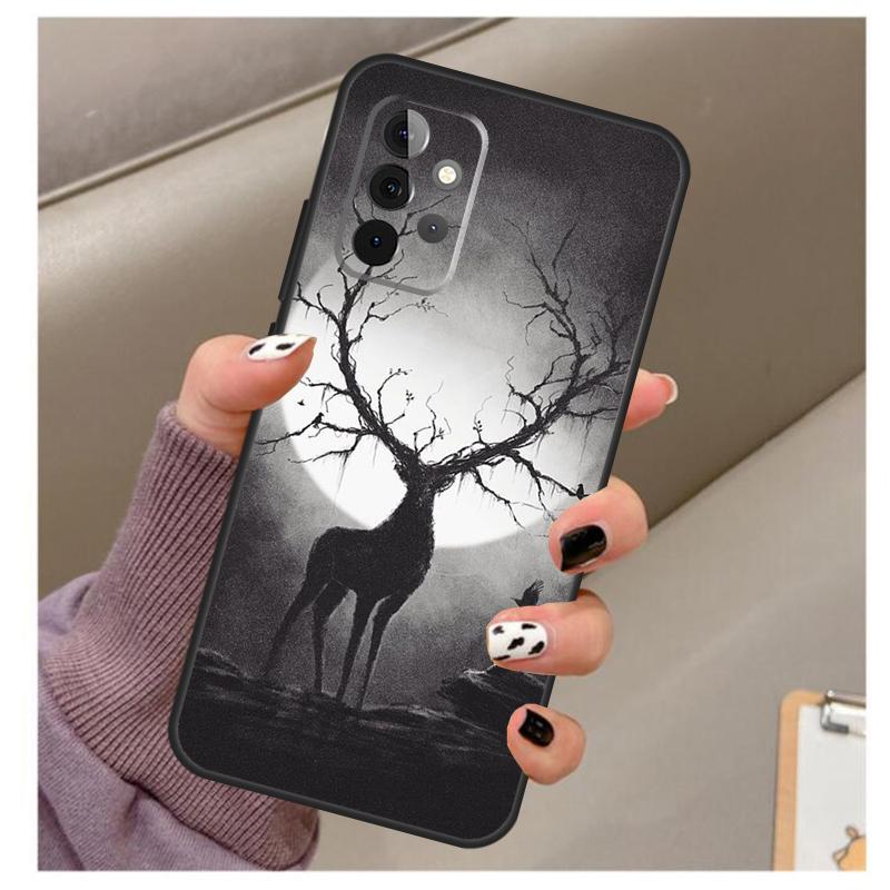 Чехол Олень для Samsung Galaxy A56 A16 A26 A36 A06 A52 A53 A33 A13 A34 A54 A14 A15 A35 A55 A22 A32