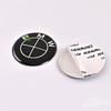 BAD1 45MM Car Steering Wheel Stickers Styling Decorate Decal For BMW M Power Motorsport Emblem Badge Decals Auto Interior Accessories DQ0