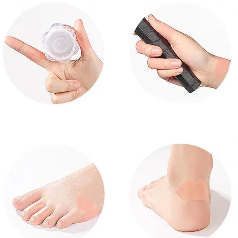 Anti Wear Foot Patch Plum Blossom Box Space Saving Anti Friction Foot Sticker Outdoor Running Protect Toes Finger Light Paster