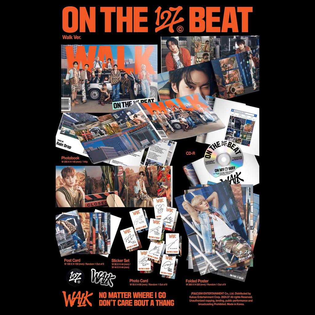 NCT 127 - WALK 6th Album (Walk Ver.)