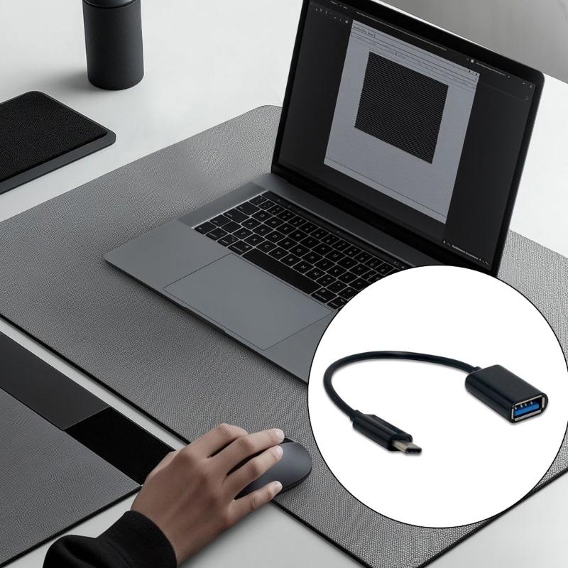 Высокоскоростной USB 2.0 Type C кард-ридер с поддержкой OTG, идеально подходит для бесшовного обмена файлами с ноутбуками и мобильными устройствами. Plug and Play