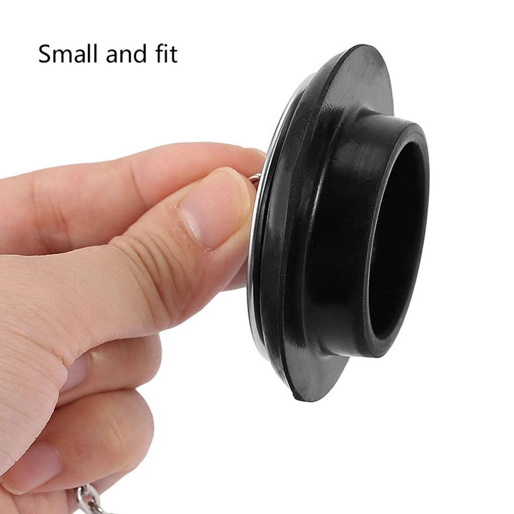 Заглушка для слива раковины и ванны Простая в использовании резиновая пробка с крючком Эффективная резиновая заглушка Удобный крючок для ванной