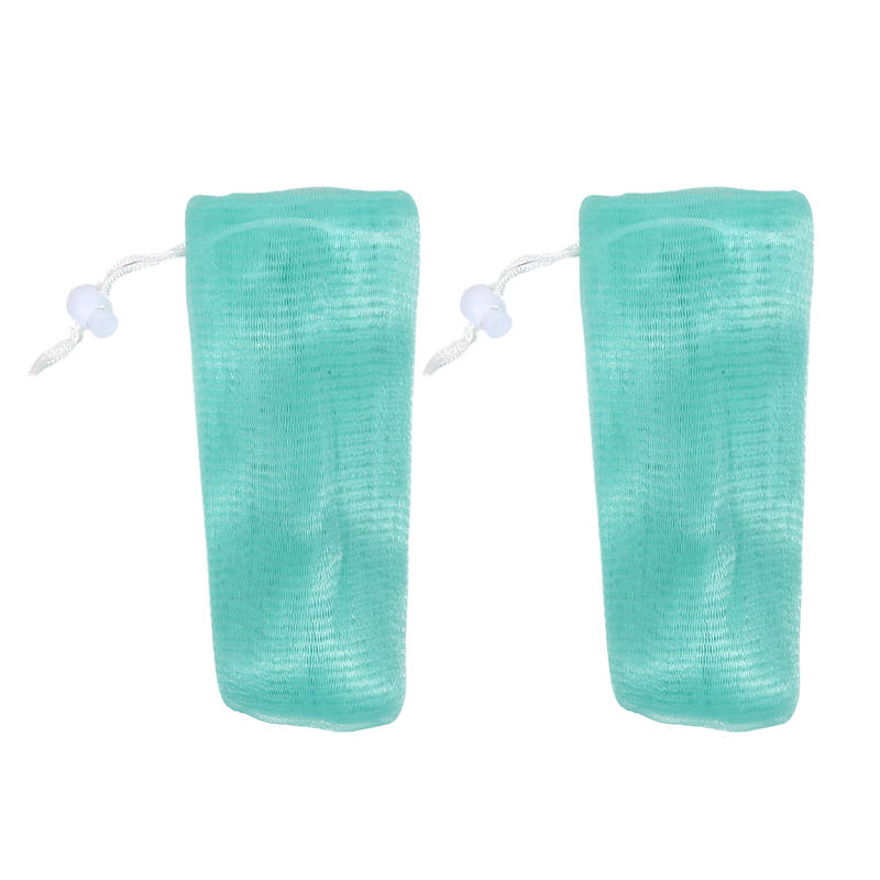 1/2PC Thickened 6 Layer Foaming Soap Bag Facial Cleanser Mesh Bag Shower Bubble Foam Net Baby Bath Body Washing Cleaning Sponges