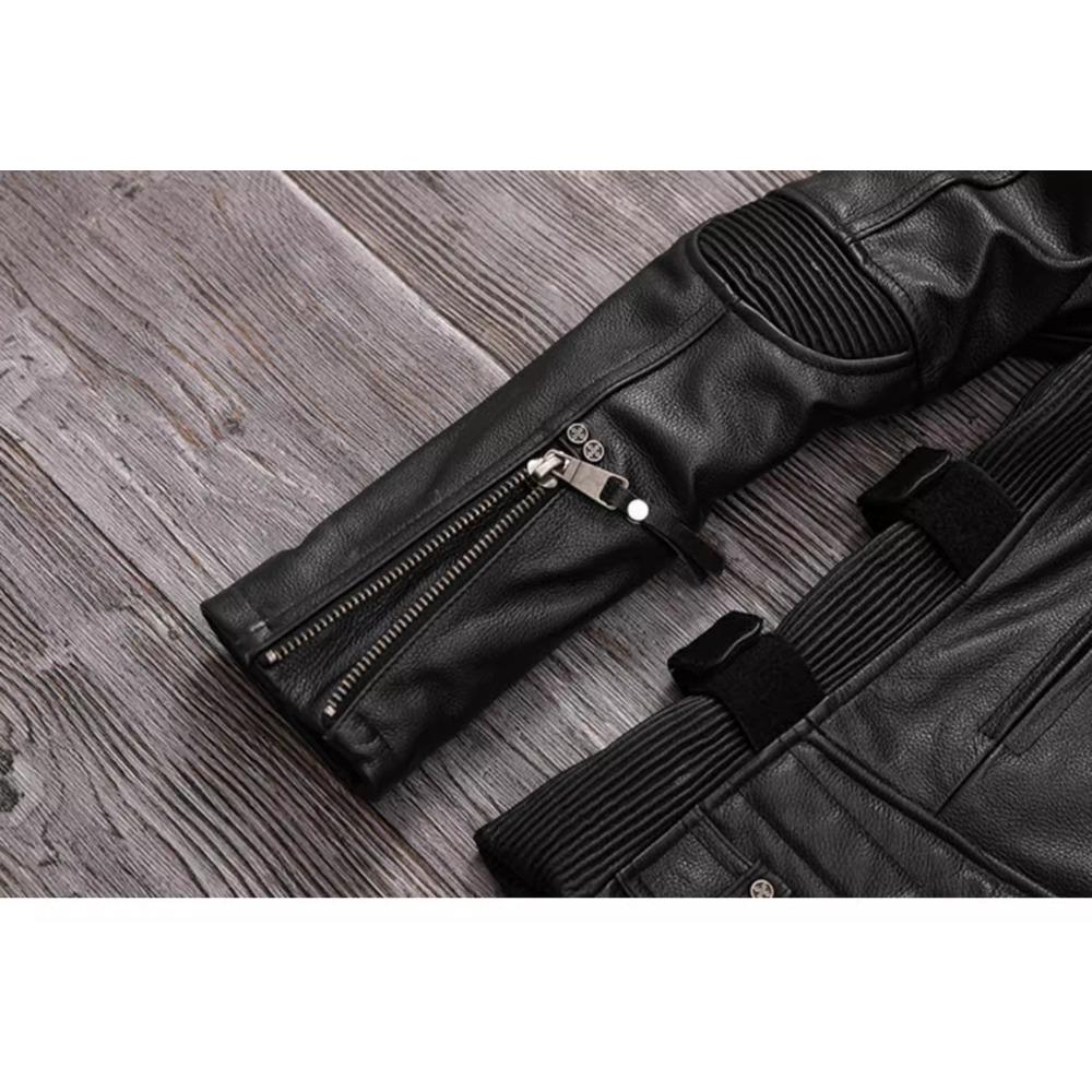 Китайский размер Тяжелая мотоциклетная куртка из натуральной коровьей кожи Верхний слой Повседневный винтажный ретро мото костюм кожаное пальто Зима