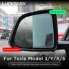 For Tesla Model 3 Model Y X S 2017-2023 Car Side Rearview Mirror Waterproof Anti-Fog Film Side Window Glass Film Model3