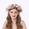 Flower Wreath Bridal Headband Music Festival Flower Headband Photo Headpieces