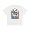 2025 Evolution Of Cats Tshirt American Retro Fun Illustration Vintage Unisexs And Wounisexs Couple Pure Cotton Loose Shortsleeved