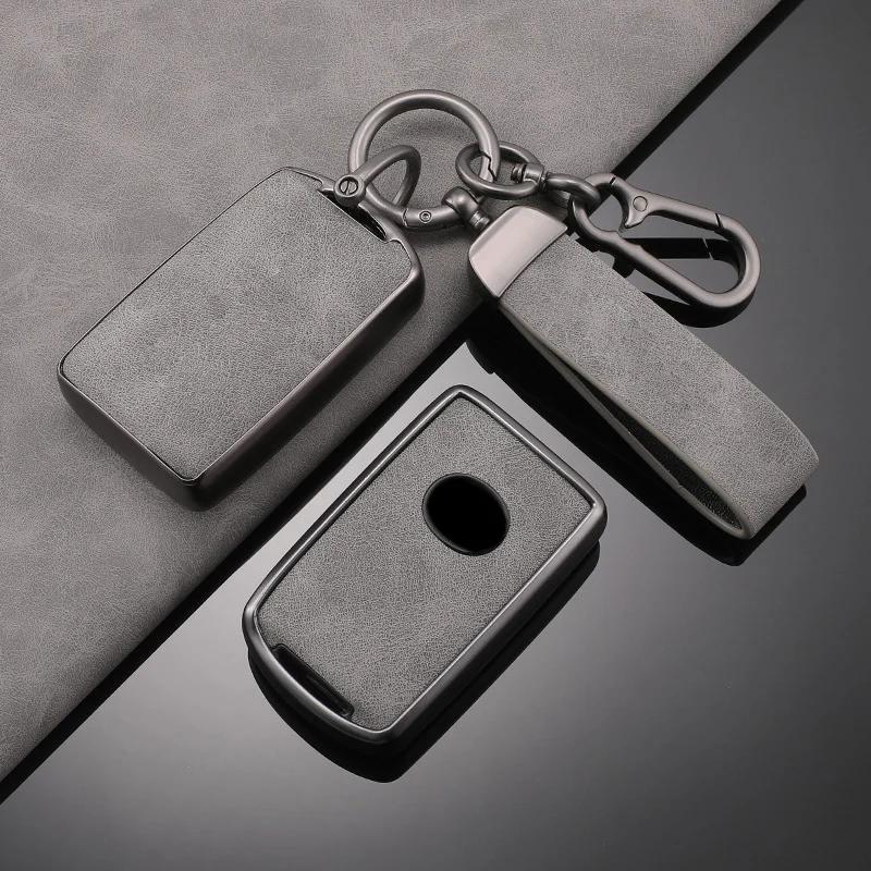 Декоративные элементы TPU Кожаный Чехол для Автомобильного Ключа Полное Покрытие Оболочка Для Mazda 3 Alexa CX30 CX-4 CX5 CX-5 CX8 CX-8 CX-30 CX9 CX-9 Protec