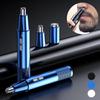 New Mini Electric Nose Hair Trimmer Rechargeable Shaving Nose Ear Trimmerfor Men Shaving Hair Removal Razor Beard with 2 Knife Head