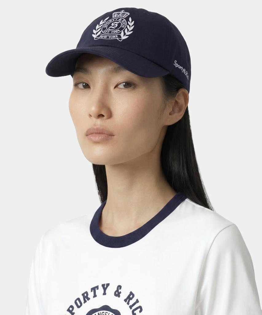 Кепка SPORTY&RICH Ny Crest - Темно-синяя R265Aoh015