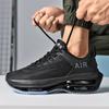 Двухслойная воздушная подушка для мужчин Кроссовки для тренировок на открытом воздухе Повседневные кроссовки Амортизирующая спортивная обувь Дышащая сетчатая мужская обувь