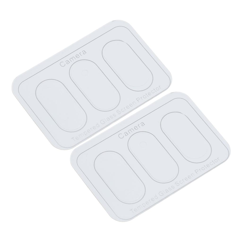 2 комплекта защитной пленки для объектива камеры из закаленного стекла, защита от отпечатков пальцев, защита от царапин, протектор для объектива камеры для Meta Quest 3