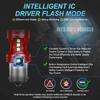 MAXGTRS 2x Strobe Flash P21/5W S25 1157 Bay15D 3030 LED Chip Bulb 7443 1156 Car Stop Backup Brake Parking Tail Signal Light