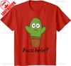 Cactus TShirt Funny Cute Cactus for Cuddling Cotton Summer Short Sleeve Tee White for Men Women Interesting Patterned Tops