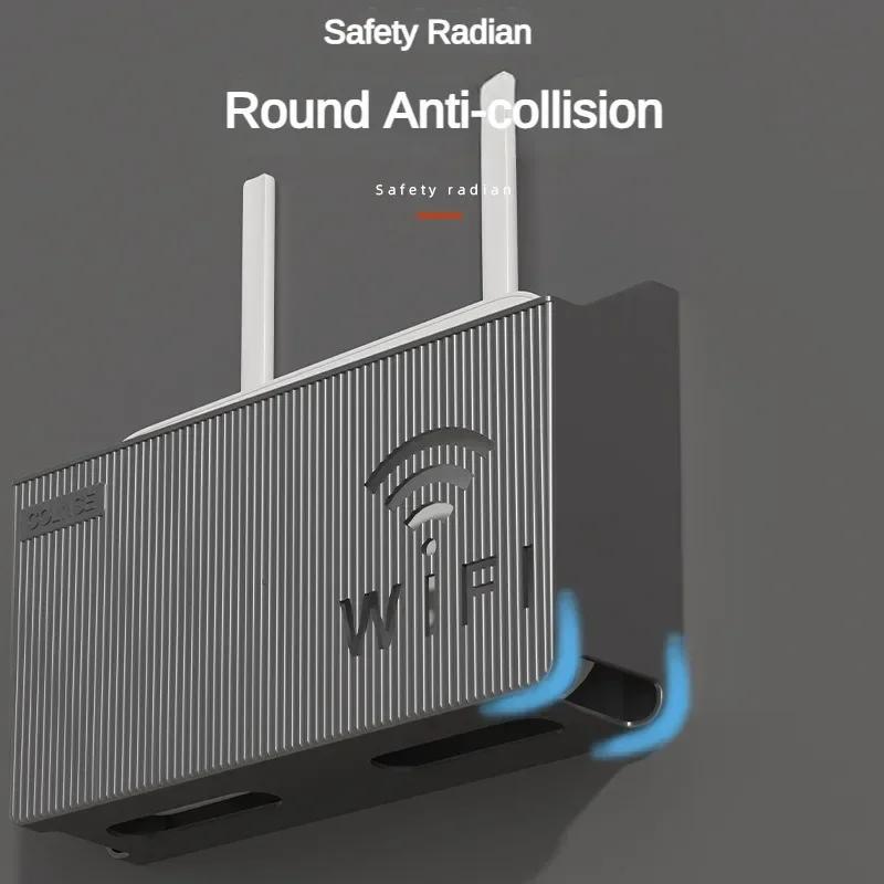Настенный беспроводной маршрутизатор WIFI, полка для хранения из АБС-пластика, стойка для маршрутизатора, кабельный кронштейн для питания, органайзер, коробка для гостиной
