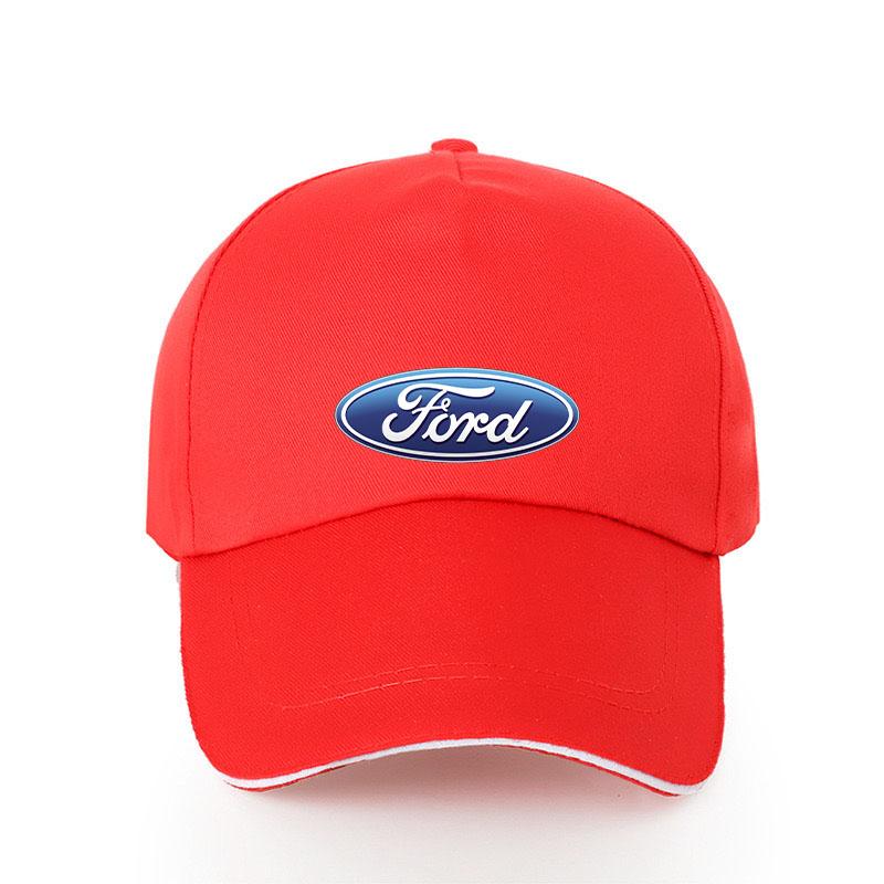 For Ford MKFashion Women Men Baseball Caps Female Male Sport Cap Sun Hat For Ford ST Racing RS S Mustang Kuga Fiesta Fusion Mondeo Edge
