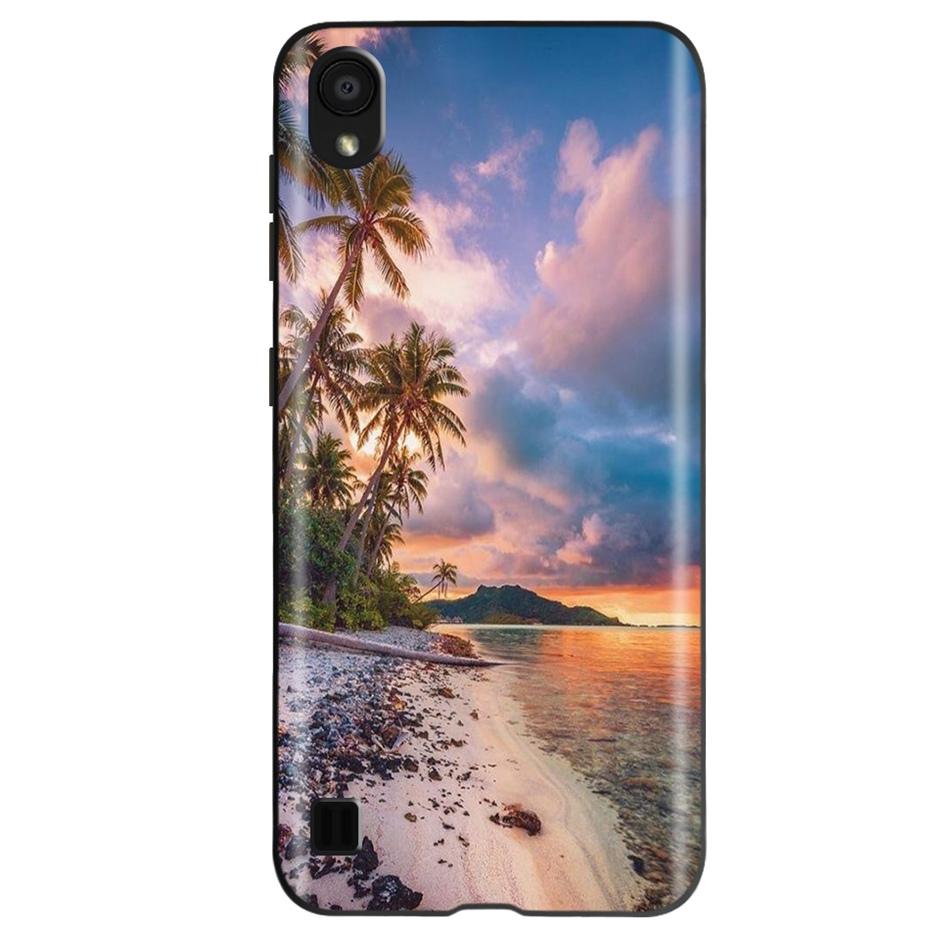 Fashion Cool Painted Case For ZTE Blade A5 2019 Soft SIlicone TPU Black Shockproof Bumper For ZTE A5 (2019) BladeA5 A 5 Funda