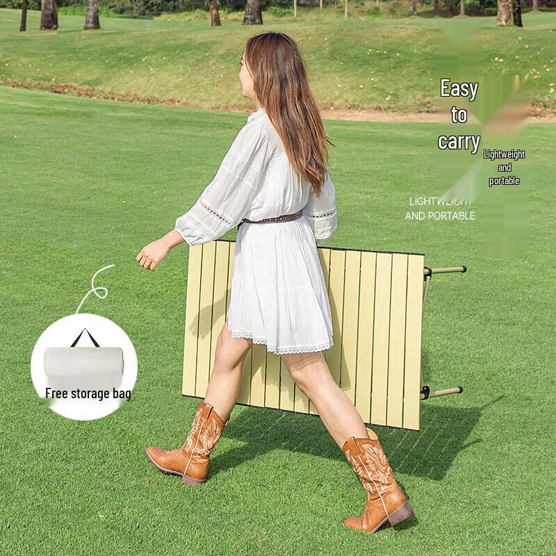 Series Clear Portable Folding Camping Table