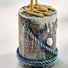 Mediterranean Style Seabird Ornament Vintage Seagull Model Durable Wooden Seagull Craft  Nursery