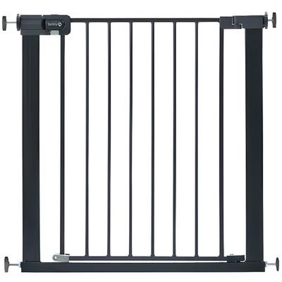 Детский барьер безопасности Easy Close Metal - SAFETY 1ST - Регулируемый от 73 до 80 см - натяжной, без винтов и сверления - Антрацит - Mé