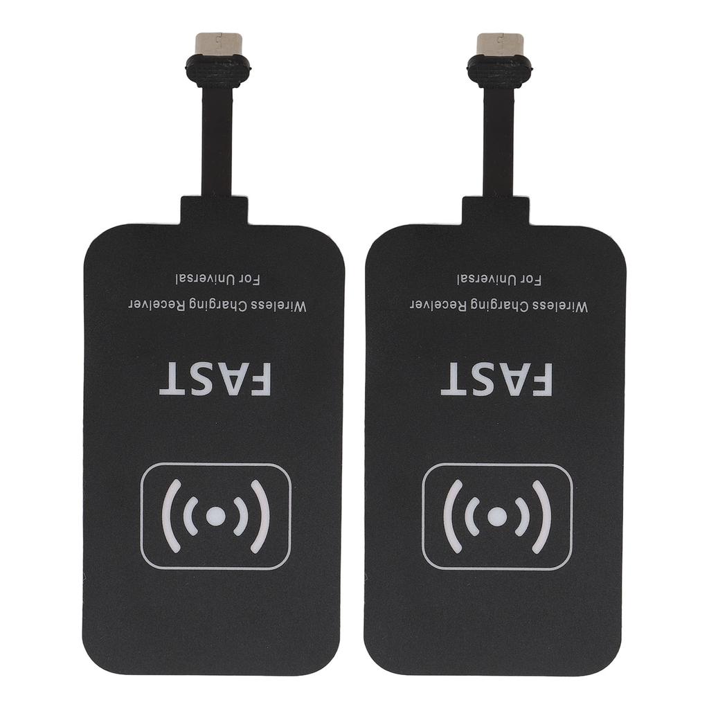 2pcs 10W 5V 2A Type C Wireless Charging Receiver for Galaxy A51 A40 A20E J2 J3 J7 Wireless Charger