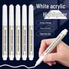 Waterproof Large Capacity White Highlight Marker - Fade-Resistant for Art and Graffiti
