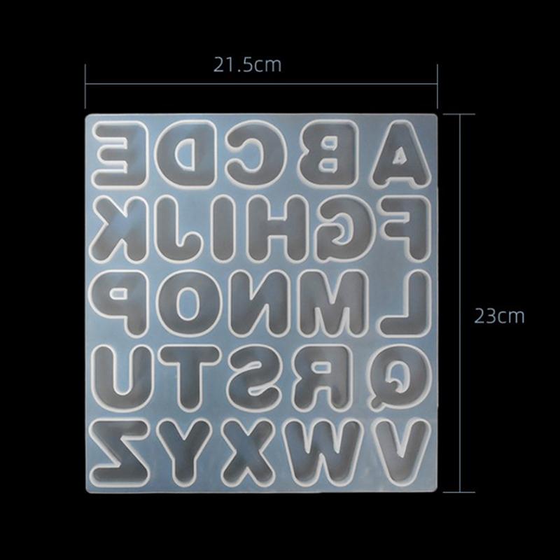 Силиконовая форма для торта 26 букв английского алфавита, шоколадный кубик льда, конфетница