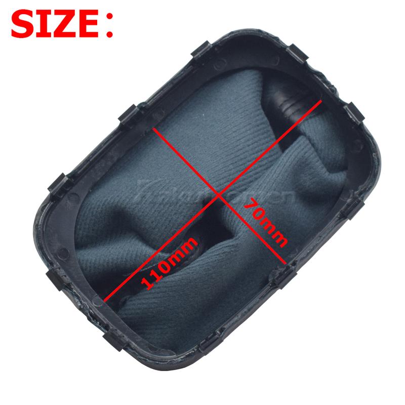 Car Automatic AT Leather Gear Shift Knob Dust-Boot Cover for KIA Forte Koup 2009 - 2013 846401M500WK Car Styling Accessories