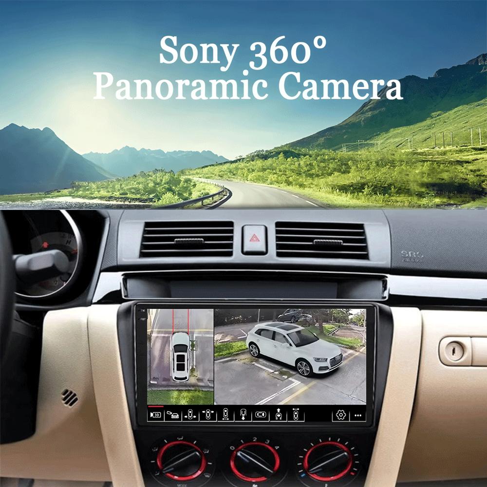 Android 14 видеоплеер автомобильный радиоприемник для Mazda 3 2004 -2009 2din с BOSE мультимедийный проигрыватель Carplay стерео GPS головное устройство