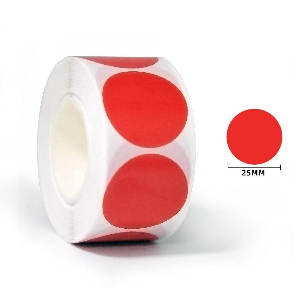 500pcs/1roll Colored Dot Stickers Circle Color Coding Labels 8 Colors Item Marking Colorful Coding Label Sticker for Office Home