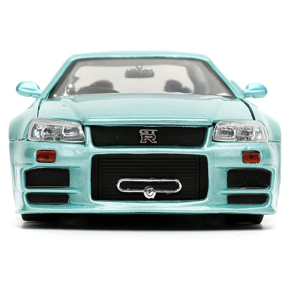 Jada Toys Nissan Skyline R34 124 F&F Brian's G-TR S.BL