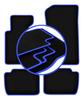 Автомобильные коврики CARLUX-BLUE для: BMW 3 E46 compact, купе, седан, хэтчбек, универсал (1998-2007)