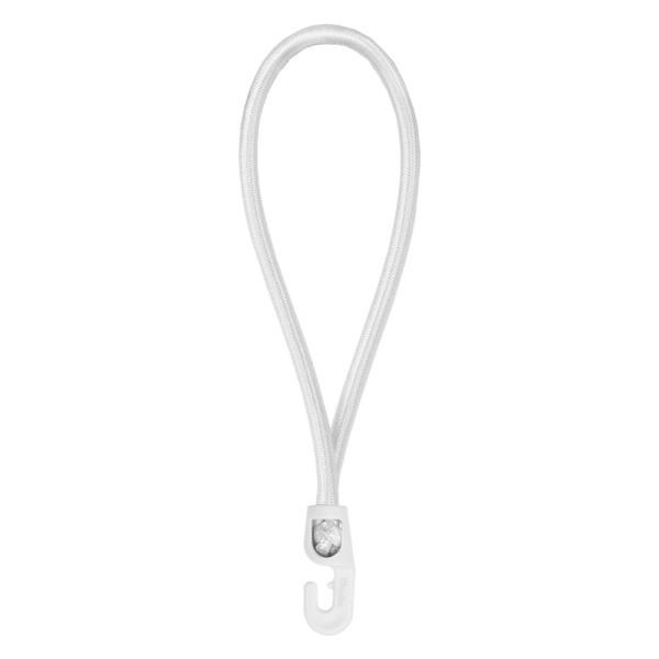 Guma Elastyczna Z Hakiem Pvc 0,4X40Cm Biała Do Mocowania Bagażu