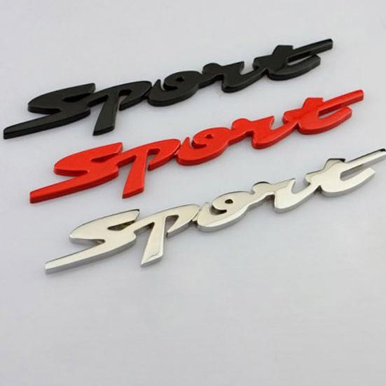 3D Автомобиль Спорт Дизайн Авто Буква Форма Автомобиль Наклейка Наклейка Декор