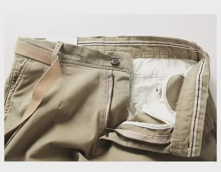 Мужской японский повседневный комбинезон из эластичного хлопка с широкими штанинами - тренд весны/осени