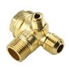Brand New Solenoid Valve Zinc One-way Valve Bleed Check Valve Components