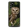 Cartoon Girl Gifts Lovely Owl Phone Case For Samsung Galaxy S23 S22 S21 S20 FE Ultra 5G S10 S10E S9 S8 Plus 10 20 Cover Bumper