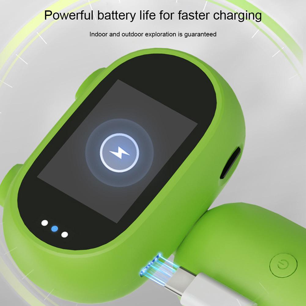 1000x Детский микроскоп Лаборатория Цифровые микроскопы 2-дюймовый IPS-экран Электронный увеличитель Камера с 8 светодиодами Функция фото-видео