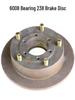 Electric Tricycle Front Axle Disc Brake Assembly with Master Cylinder