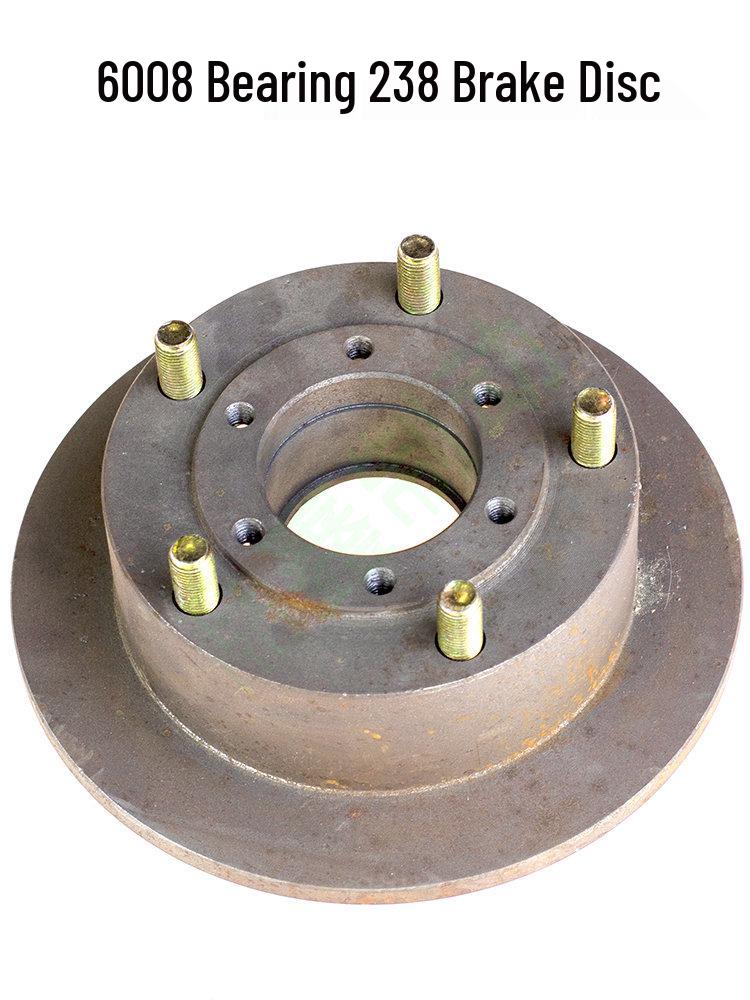 Electric Tricycle Front Axle Disc Brake Assembly with Master Cylinder