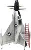 Atlantis Models Convair Pogo Vertical and Landing Fighter Plastic Model Kit ATLAMCL526 1/48 XFY-1 Take-Off (Airplane)