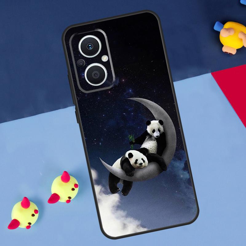 Милая панда Для OPPO Reno 14 13 12 11 10 Pro 11F 12F 13F 14F 7 8 Lite 8T OPPO Find X9 X5 X6 X8 Pro Чехол