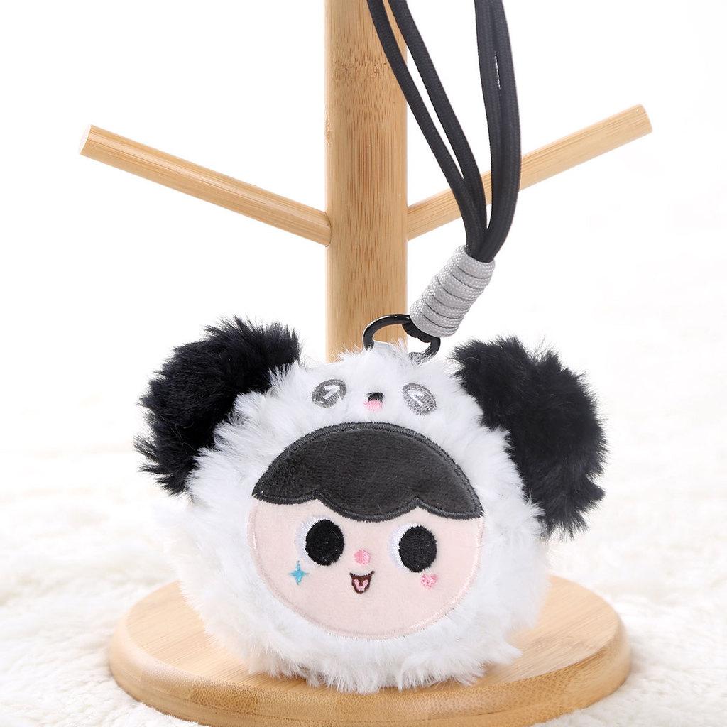 Плюшевый брелок для малыша Три с дизайном слона, медведя, кролика, животного для девочек в подарок и для коллекционеров