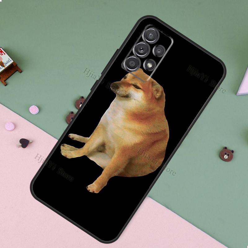 Doge Meme Kabosu Fundas For Samsung A53 A33 A23 A13 A73 A12 A22 A32 A42 A52 A72 A50 A51 A71 A14 A34 A54 Case