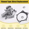 For Mitsubishi 4G63 4G64 Engine Replacement Water Pump- MD970338 New Part MD972457