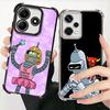 Мультяшный Забавный F-Футурама Мягкий Чехол Для Телефона Для Xiaomi Redmi Note 14 15 Pro Plus 13 12 11S 11T 5G 10 9S 9 Покрытие Противоударный Fundas